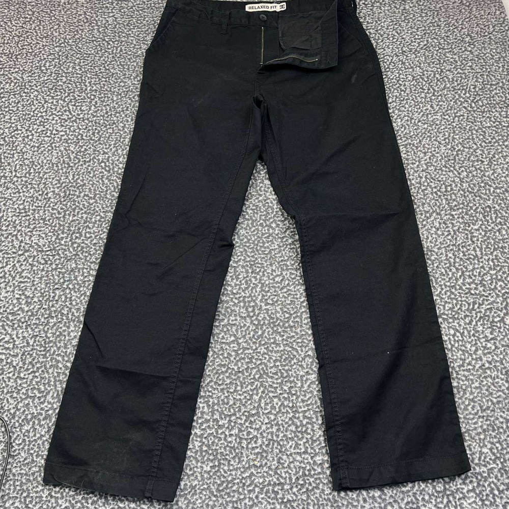 DC Pants Men 34x32 Black Chino Relaxed Fit‎ Outdoor Pocket